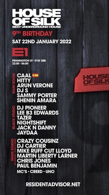 House of Silk - 9th Birthday