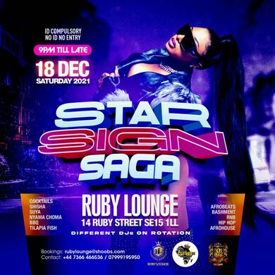 Ruby Lounge -  Star Sign Saga