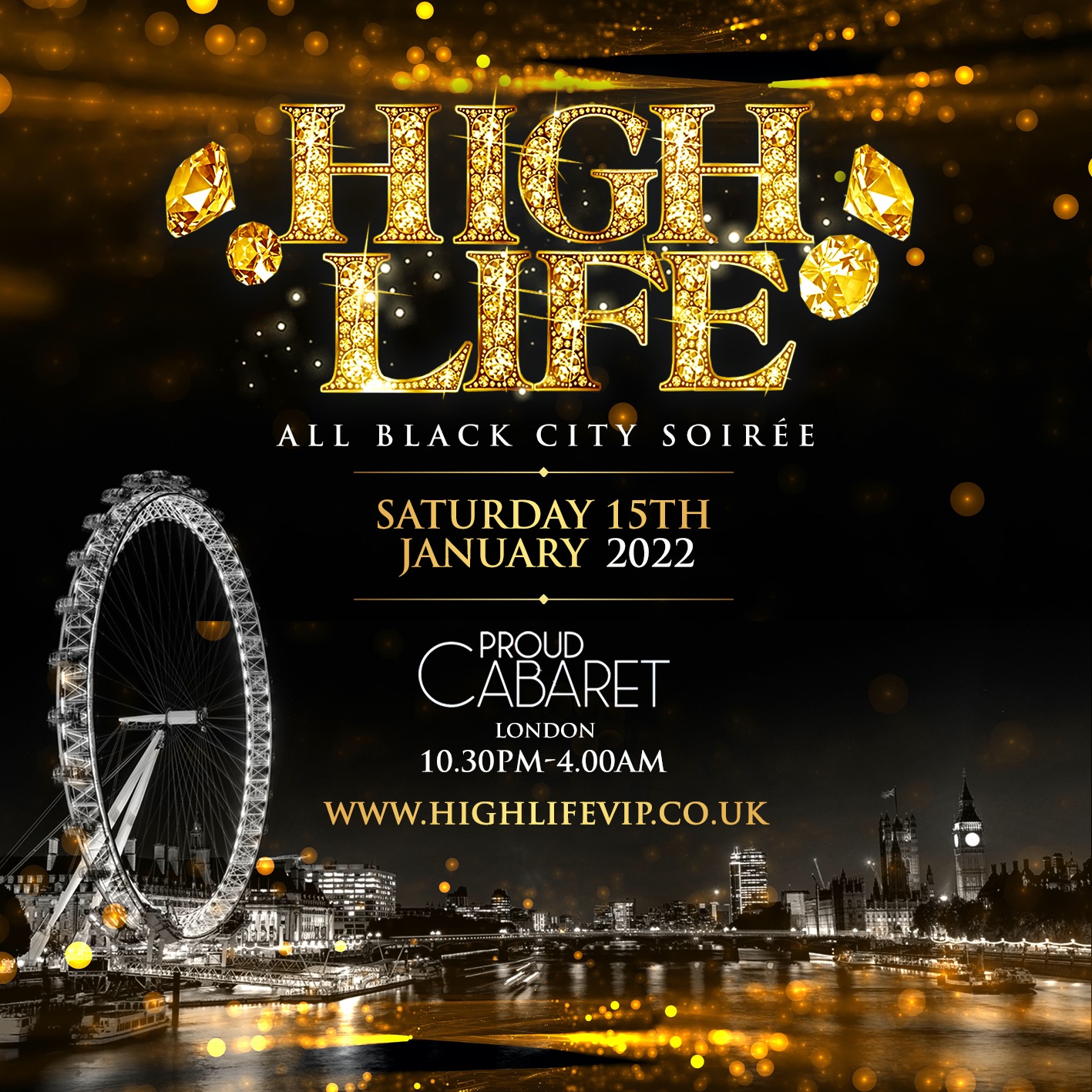 HIGHLIFE - The All Black City Soiree