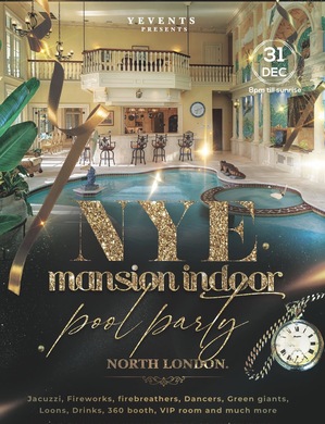 BAD BITCHES! NYE MANSION POOL PARTY!