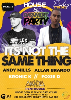 HOUSE VS BASHMENT - Xmas Special - Allan brando & Andy Mills