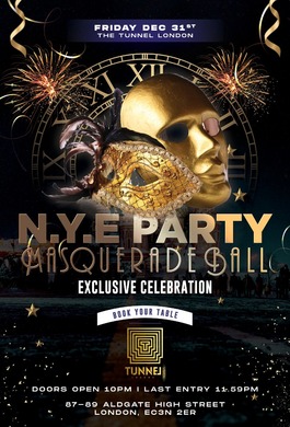 N.Y.E Party - Masquerade Ball