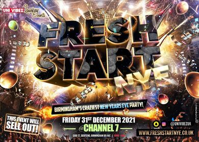 Fresh Start NYE - Birmingham’s Biggest NYE Party