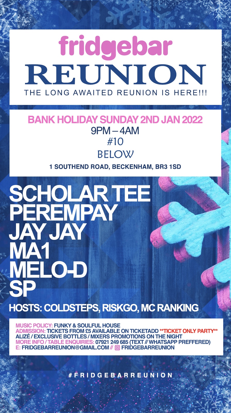 Fridge Bar Reunion
