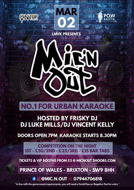 Mic'n Out - No.1 for Urban Karaoke