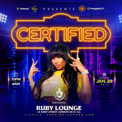 Ruby Lounge -  Certified