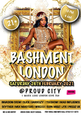 BASHMENT LONDON - London's biggest Bashment Party