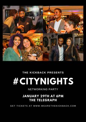 #CityNights: Black Professionals Networking Party (ALL BLACK THEME)