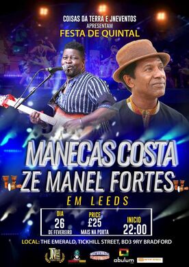 Festa de Quintal- Manecas Costa e Zé Manel