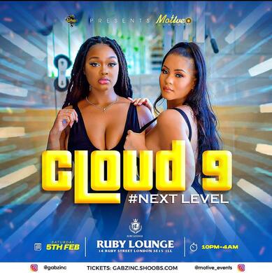 Ruby Lounge -  CLOUD 9 Saturday