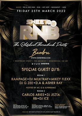 THE OLDSKOOL THROWBACK PARTY 