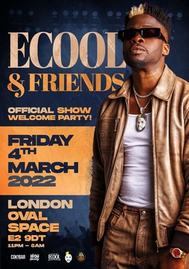 Dj ECOOL( Davido's Official Dj)  & Celebrity FRIENDS LIVE IN LONDON!