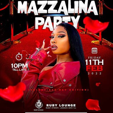 Ruby Lounge  -  Mazzalina Party