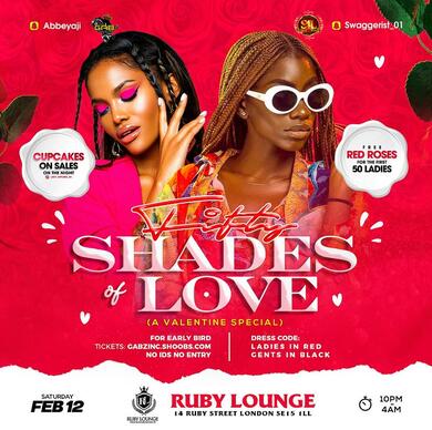 Ruby Lounge -  Fifty Shades of Love