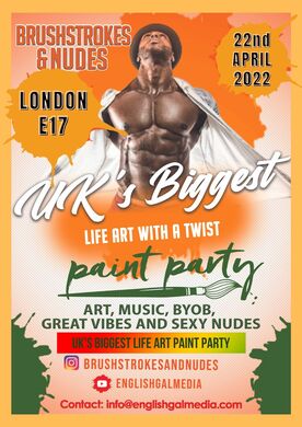 NUDE Sip and Paint - Brushstrokes and Nudes