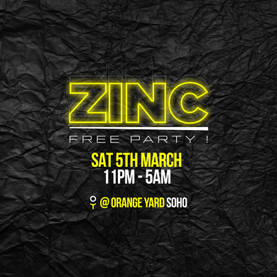 Zinc Free Party 