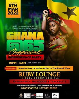 The Official Ghana 65th Independence Party