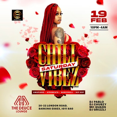 Chillvibez Saturdays @ DEUCE LOUNGE  