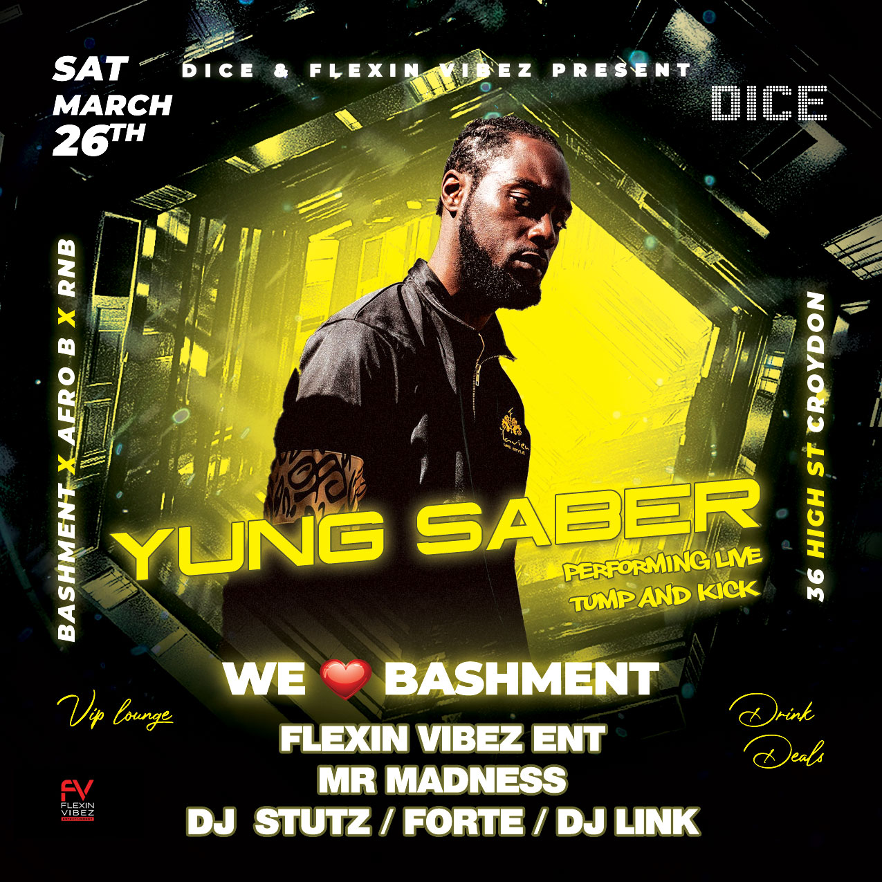WE LOVE BASHMENT- ft YUNG SABER 