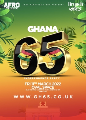 Afro Paradise x Brunch N Vibes Presents Ghana Independence Party