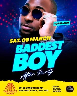 Baddest Boy AfterParty #march madness 