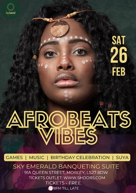 Afro Beats Vibes Saturday 2