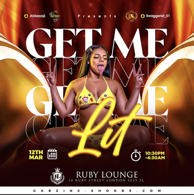 Ruby Lounge -  GET ME LIT