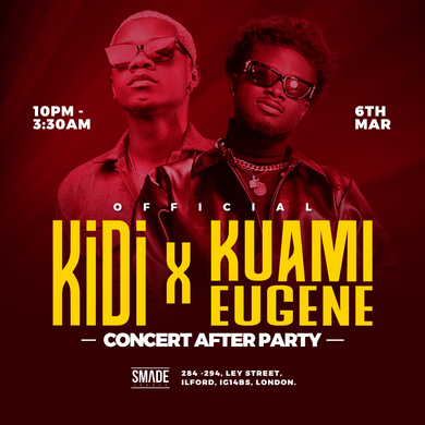 KiDi & Kuami Eugene Official Concert AfterParty 
