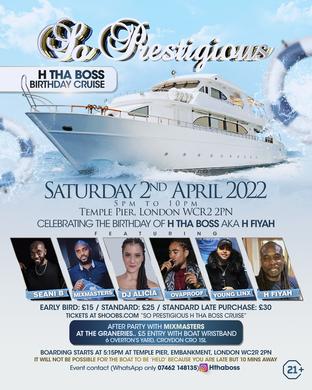 So Prestigious H Tha Boss  Cruise ft Seani B