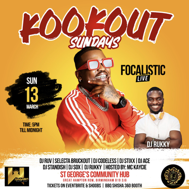 FOCALISTIC LIVE (KOOKOUT SUNDAYS)