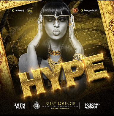 Ruby Lounge -  HYPE Saturday