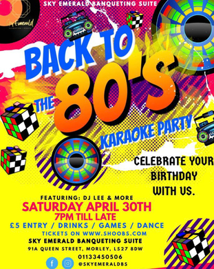Classic 80's Night [🎤Karaoke 🎤 ] 