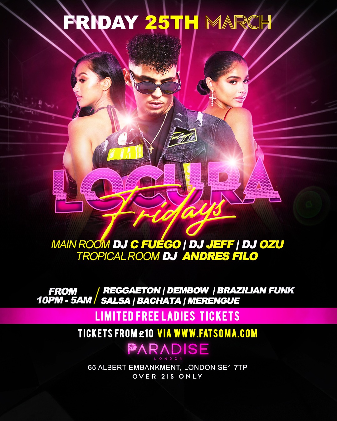 LOCURA FRIDAYS @PARADISE