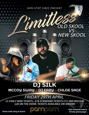LIMITLESS OLD SKOOL VS NEW SKOOL EVENT 