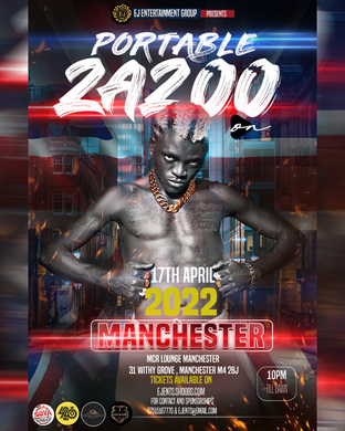 PORTABLE (ZAZOO UK TOUR) MANCHESTER