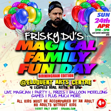 Frisky DJs Magical Family Fun Day Birmingham 