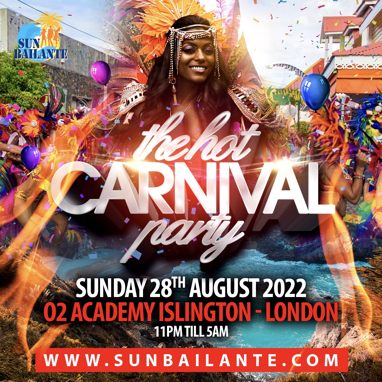 The Hot Carnival Party - Notting Hill Carnival After Party  2022