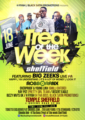 H Tha Boss Treat of the week Sheffield