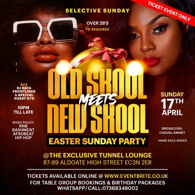 THE BIG BANK HOLIDAY EASTER SUNDAY SPECIAL, SELECTIVE SUNDAY 