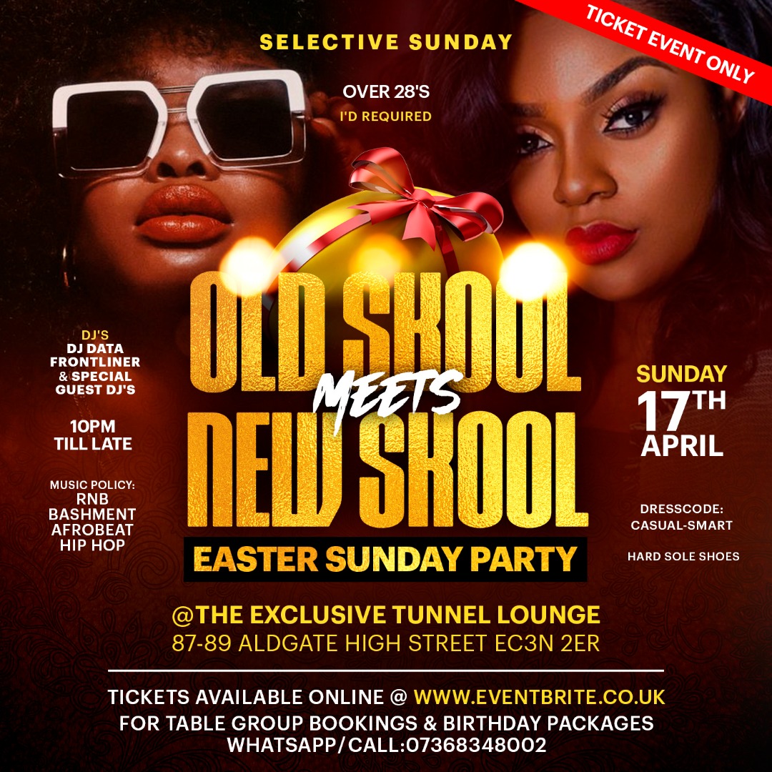 THE BIG BANK HOLIDAY EASTER SUNDAY SPECIAL, SELECTIVE SUNDAY 