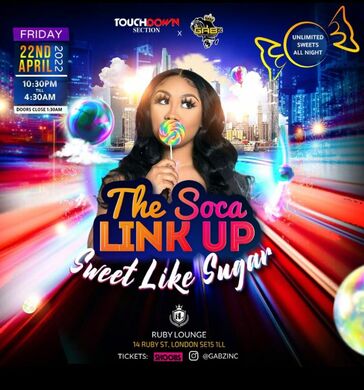 Ruby Lounge -  The Soca Link Up