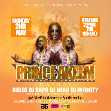 prince Akeem bday (MAYDAY)
