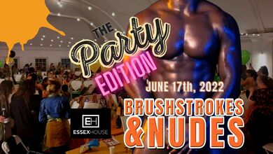 Brushstrokes and Nudes - Nude Sip and Paint + After party