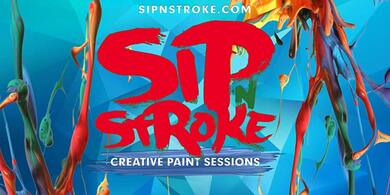 Sip 'N Stroke | 5pm - 8pm| Sip and Paint Party