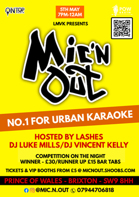 Mic'n Out - No.1 for Urban Karaoke 2