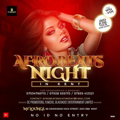 Afrobeats Night in Kent 