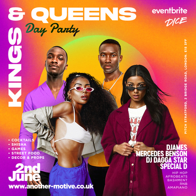 ☆ Kings & Queens - Bank Hols Day Party ☆