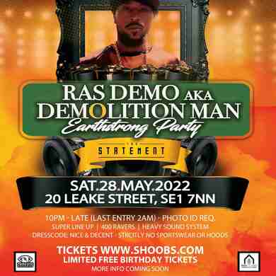 Ras Demo Earthstrong Party