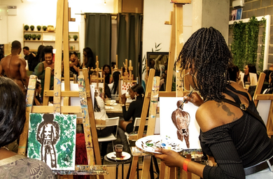 Sip & Paint Exotica “Slow Motion”