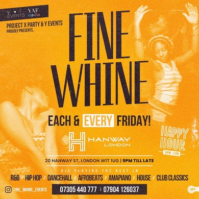 FINE WHINE (EVERY FRIDAY)    
